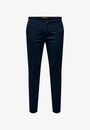 Only & Sons ELEGANTE FEINE ONSMARK - Chinos - blau