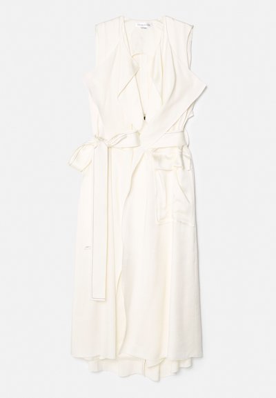Victoria Beckham TRENCH DRESS - Kokteiļkleita/ballīšu kleita - ivory