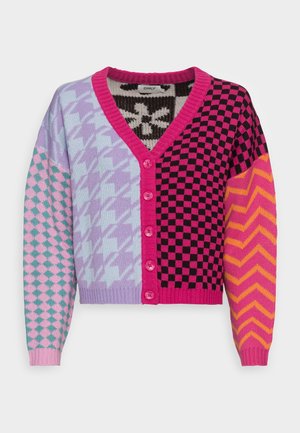 Strickjacke - purple