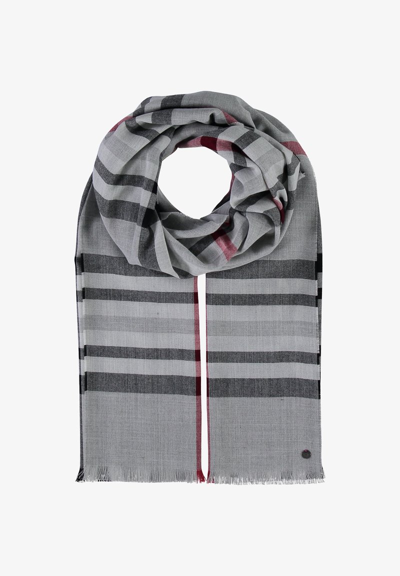 FRAAS - PLAID STOLA - MADE IN GERMANY - Sjaal - grey, Vergroten