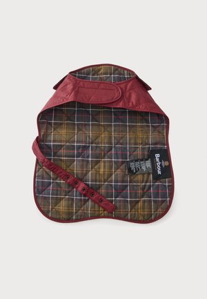 Barbour, QUILTED DOG COAT UNISEX - Αξεσουάρ για κατοικίδια - dark red