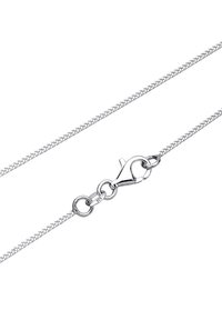 Sølv kæde halskæde med et vævet design. Udstyret med en lobster clasp og en 925-stempel, der angiver sterling sølv kvalitet.
