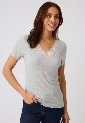 Damart, ESSENTIAL COLLECTION - T-shirt print - heather gray