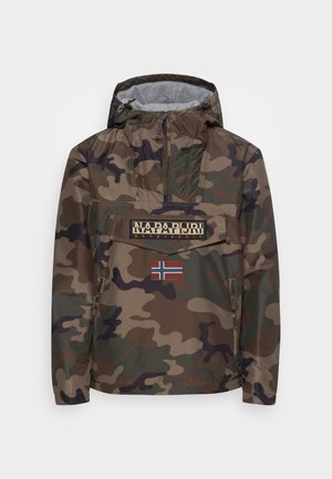Coupe-vent Brandit Luke Pour Homme - Style Vintage Avec Détails Cuir, Doublure Polaire, Imperméable