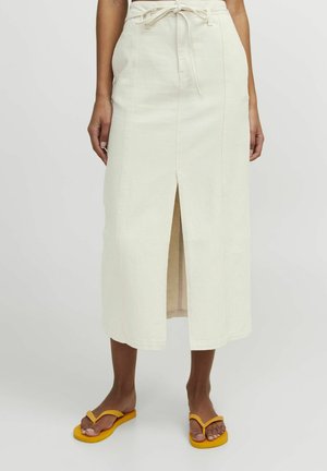 Denim skirt - white denim