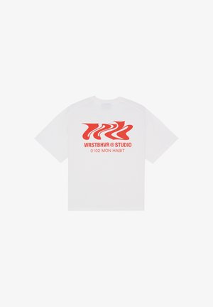 WRSTBHVR, WRSTBHVR T-SHIRT TYPE V3 T-SHIRT - T-Shirt print - bright white
