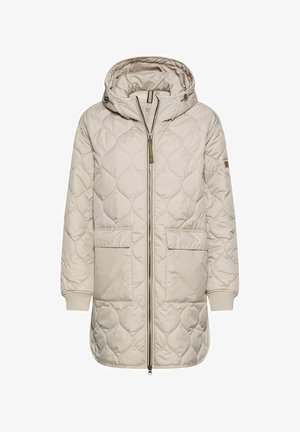 camel active, WINDDICHTER MANTEL MIT ÜBERGROSSER PASSFORM - Parka - stone