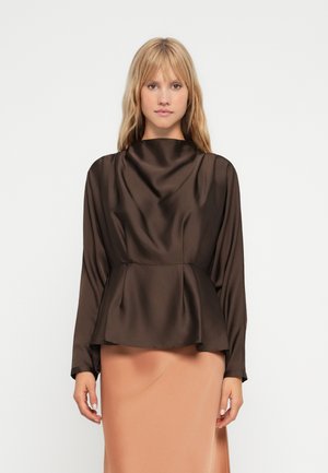 YASYERA - Blusa - chocolate brown