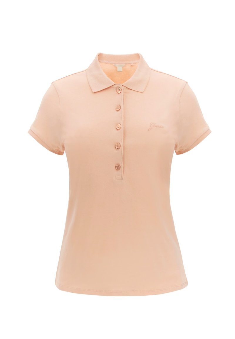 Guess Poloshirt donkerroze