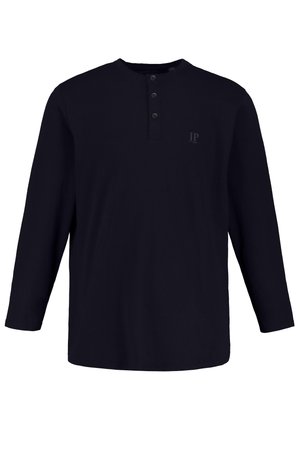 JP1880, LONG SLEEVE HENLEY - Langærmet T-shirt - dunkel marine