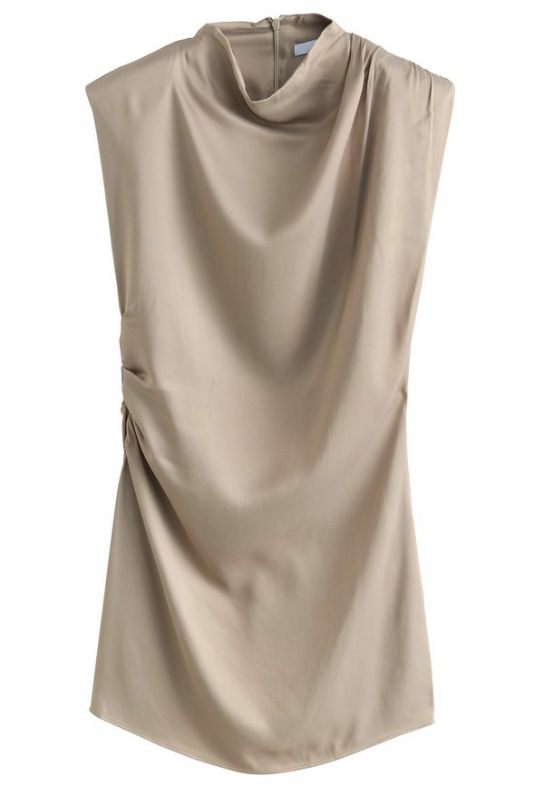 REGULAR FIT - NECK SHOULDER PAD ROUCHED  - Freizeitkleid