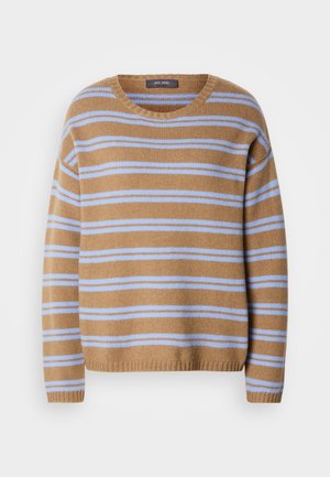 Mos Mosh TWO STRIPE - Camisola - true camel
