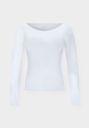 Hollister Co., SLASH - Блуза с дълги ръкави - white