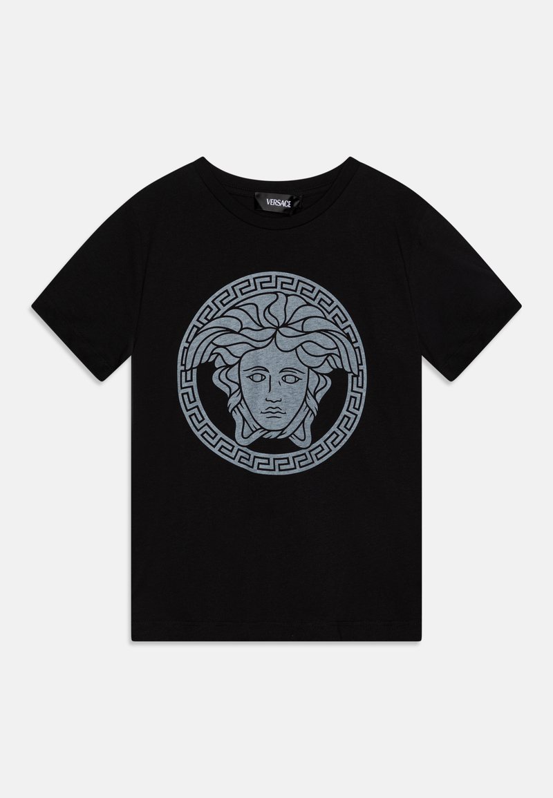 Versace - MEDUSA GRECA PRINT UNISEX - Print T-shirt - black, Enlarge