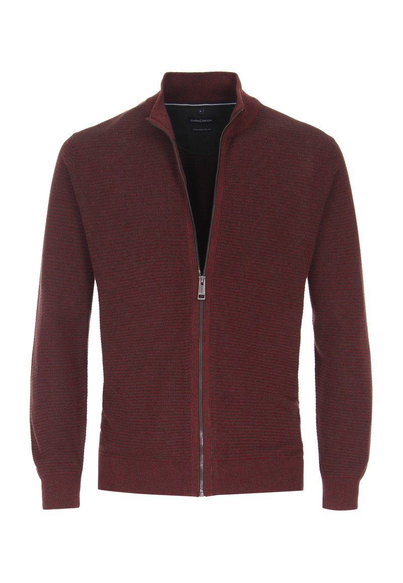 CASAMODA UNI - Strickjacke - dunkelrot