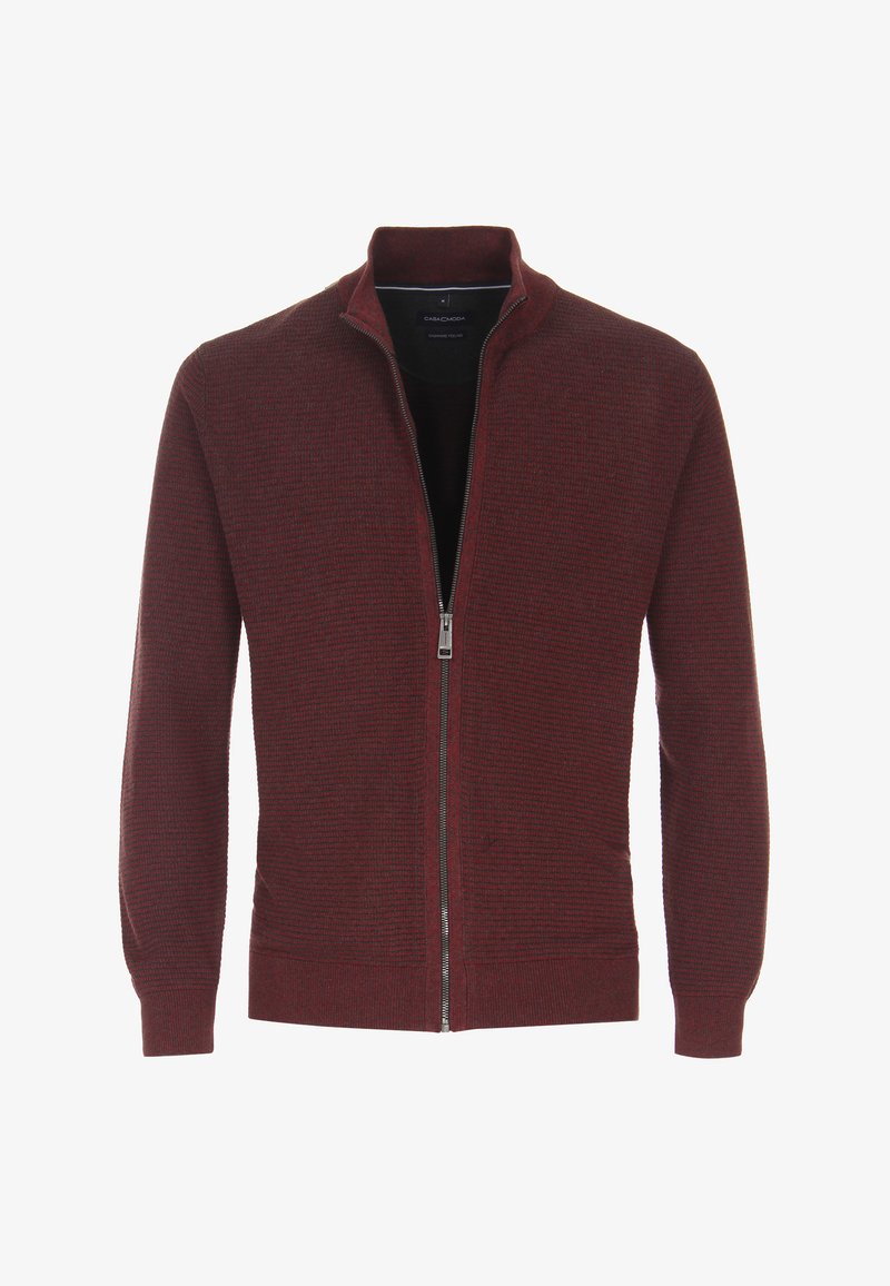 CASAMODA UNI - Strickjacke - dunkelrot