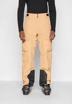 EDGE INSULATED CARGO PANTS - Slēpošanas bikses - sierra sand