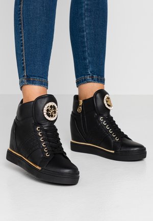 Sneaker high - black
