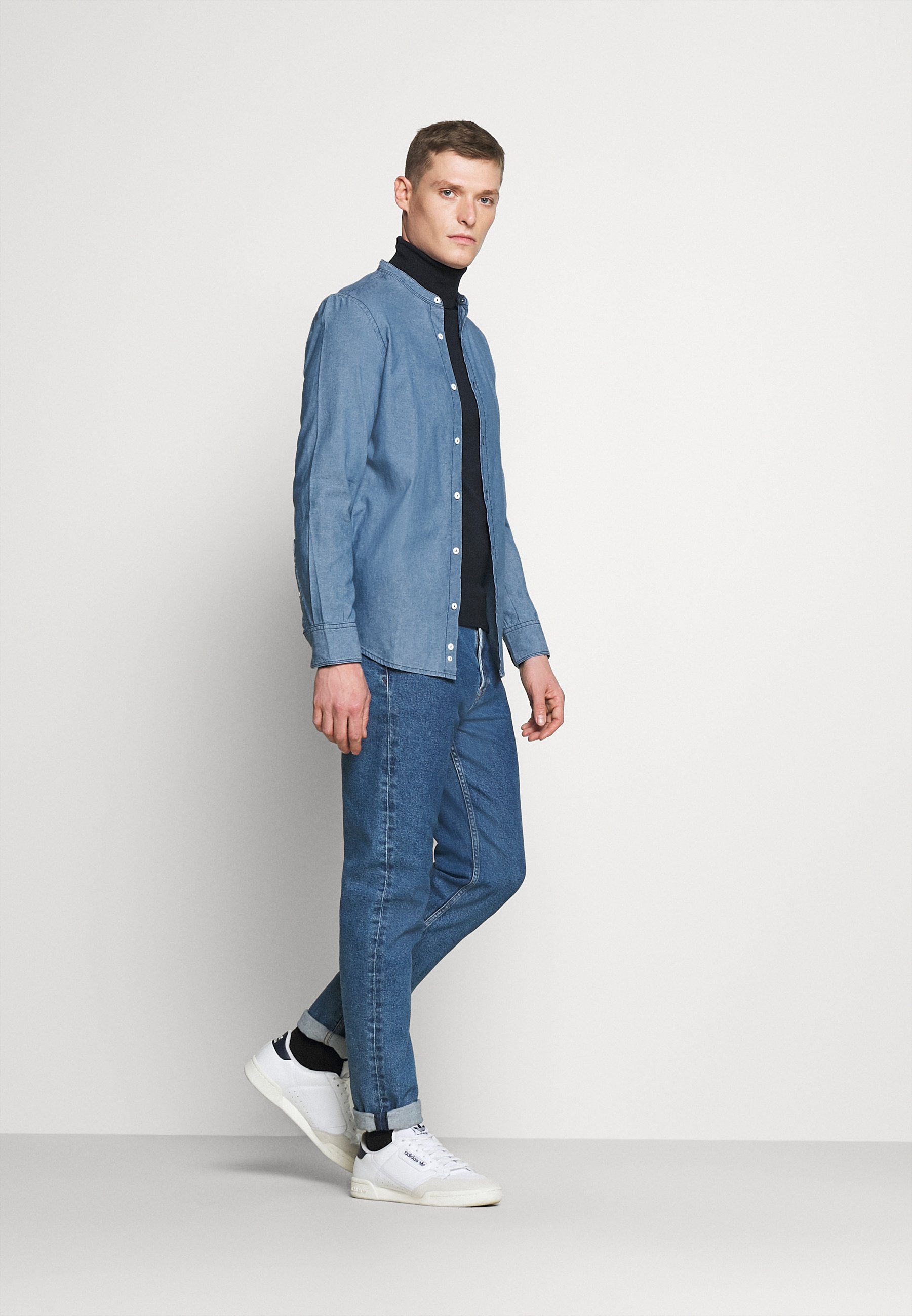 camicia jeans benetton