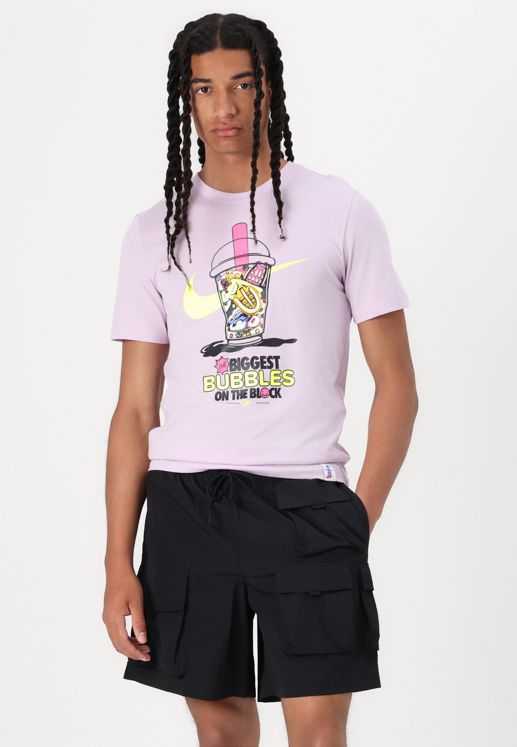 ★ドイツ発*NIKE*新作*SOLE FOOD Tシャツ/BUBBLES-W★ Nike Sportswear TEE SOLE FOOD - Print T-shirt - doll/lilac