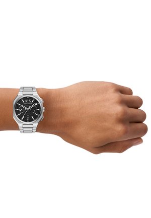 Armani Exchange, ARMANI EXCHANGE MEN TRADITIONAL WATCHES - Ure - silver-coloured