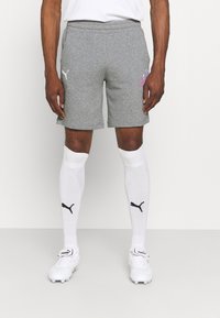 Puma - NEYMAR JR CREATIVITY LOGO  - Sportiniai šortai - medium grey heather Miniatiūros vaizdas 1