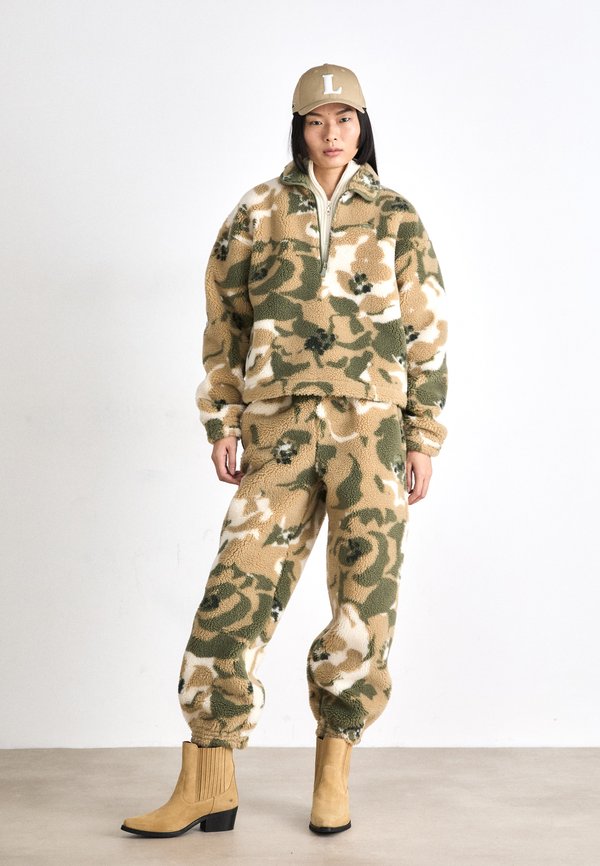 Fleece jumper - khaki3