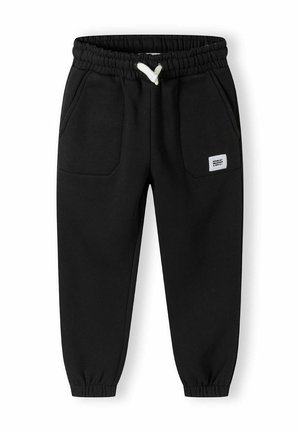 JOGGERS WITH BADGE - Pantalon de survêtement - black