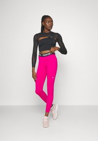 Nike Performance Leggings - fireberry/black/white