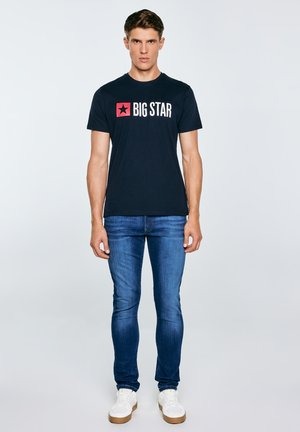 Big Star QUADO - T-shirt print - marine