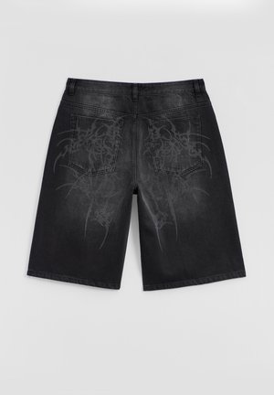 House, SHORTS - Denim shorts - black jeans