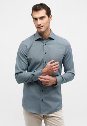 BAUMWOLL-HEMD SLIM FIT - Shirt - tanne