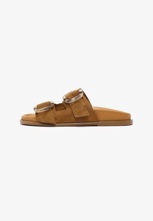 Derimod, Sandalias planas - light brown