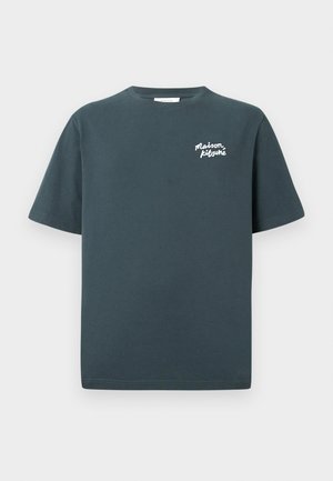 HANDWRITING COMFORT TEE - Osnovna majica kratkih rukava - classic navy/white