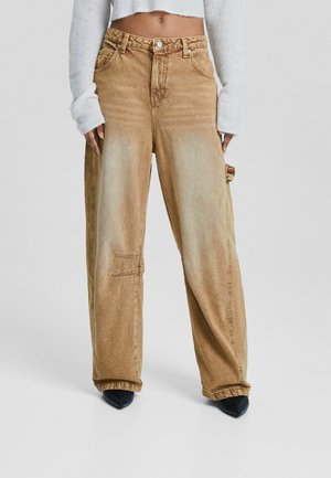 Jeans relaxed fit - camel