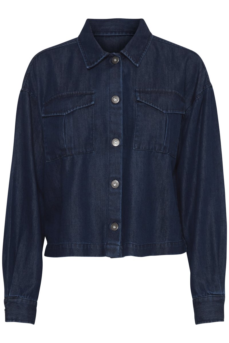 Ichi Spijkerjas donkerblauw denim Ichi Spijkerjas donkerblauw denim