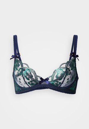 Agent Provocateur WINNETTE BRA - Podprsenka s kosticemi - green