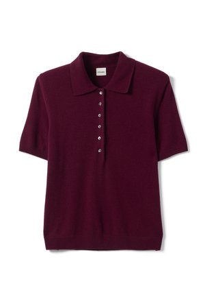 Stefanel, JUMPER, REGULAR FIT. - Polo - claret red