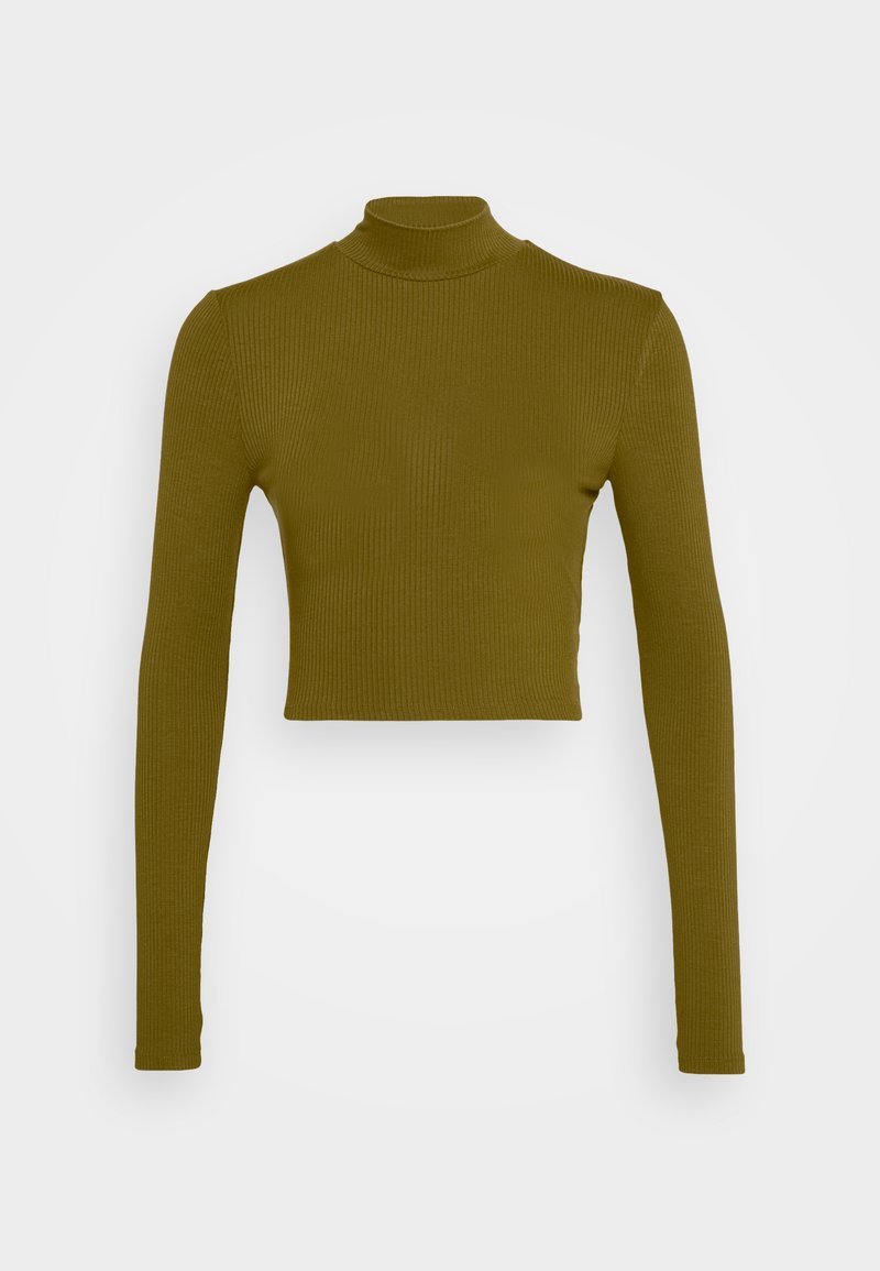 NA-KD Longsleeve donkergroen