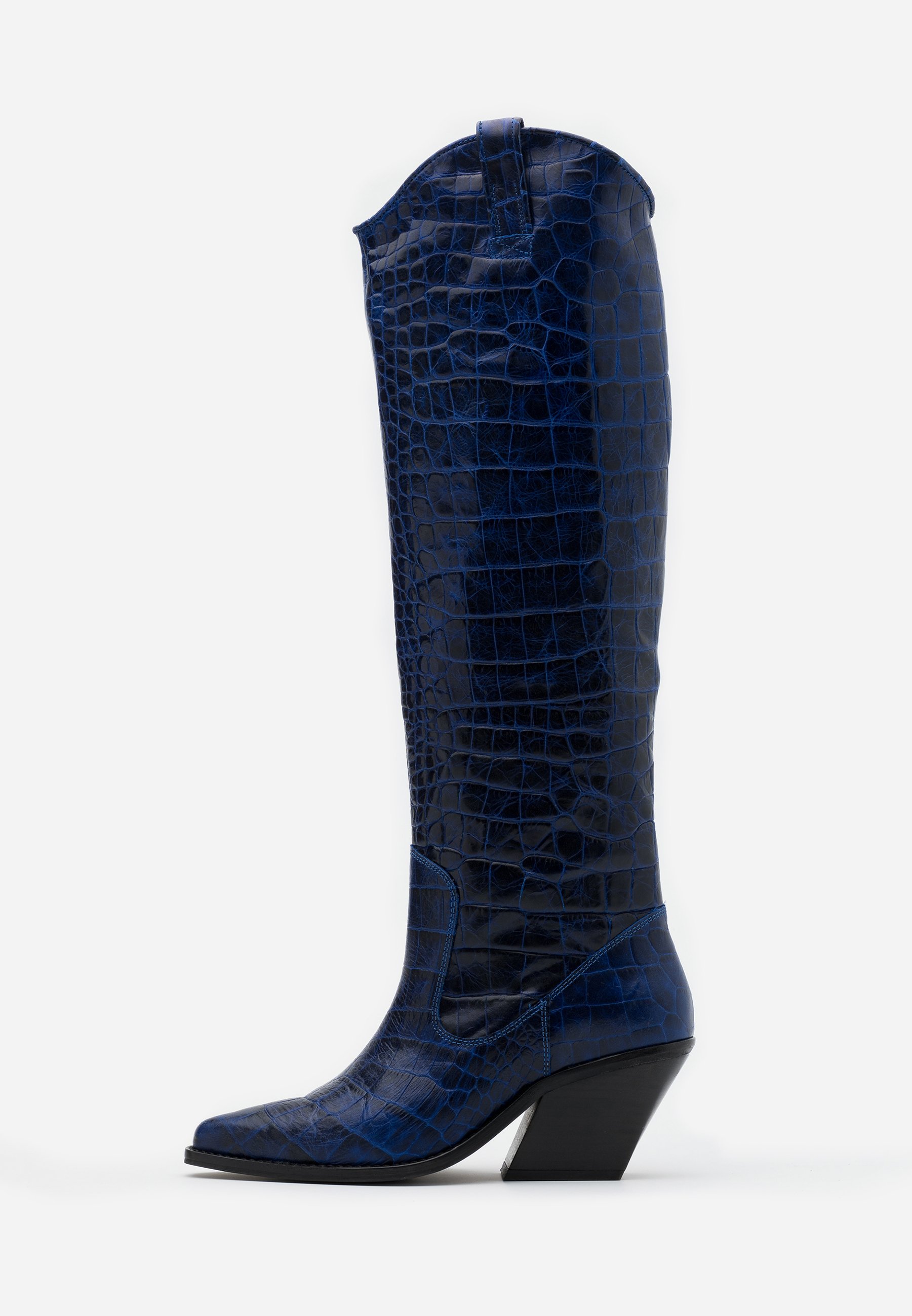 Jukeson western retro blauw / lila