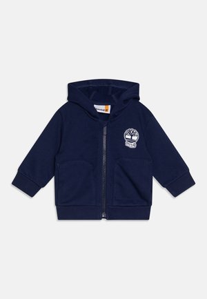 HOODED - Zip-up sweatshirt - medieval blue