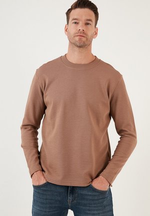 Buratti REGULAR FIT - Sweatshirt - safari