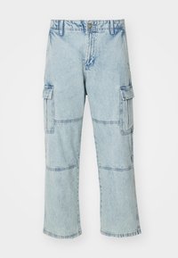 Traperice opuštenog kroja - blue denim