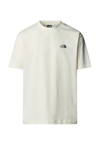 The North Face Print T-shirt - white dune anthracite g