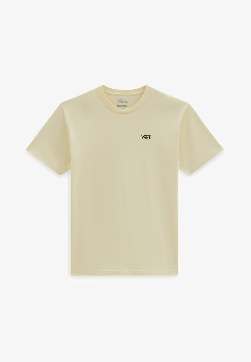 Vans LEFT CHEST LOGO - Basic T-shirt - almond oil
