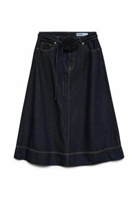 VMRUTH - Falda acampanada - dark blue denim