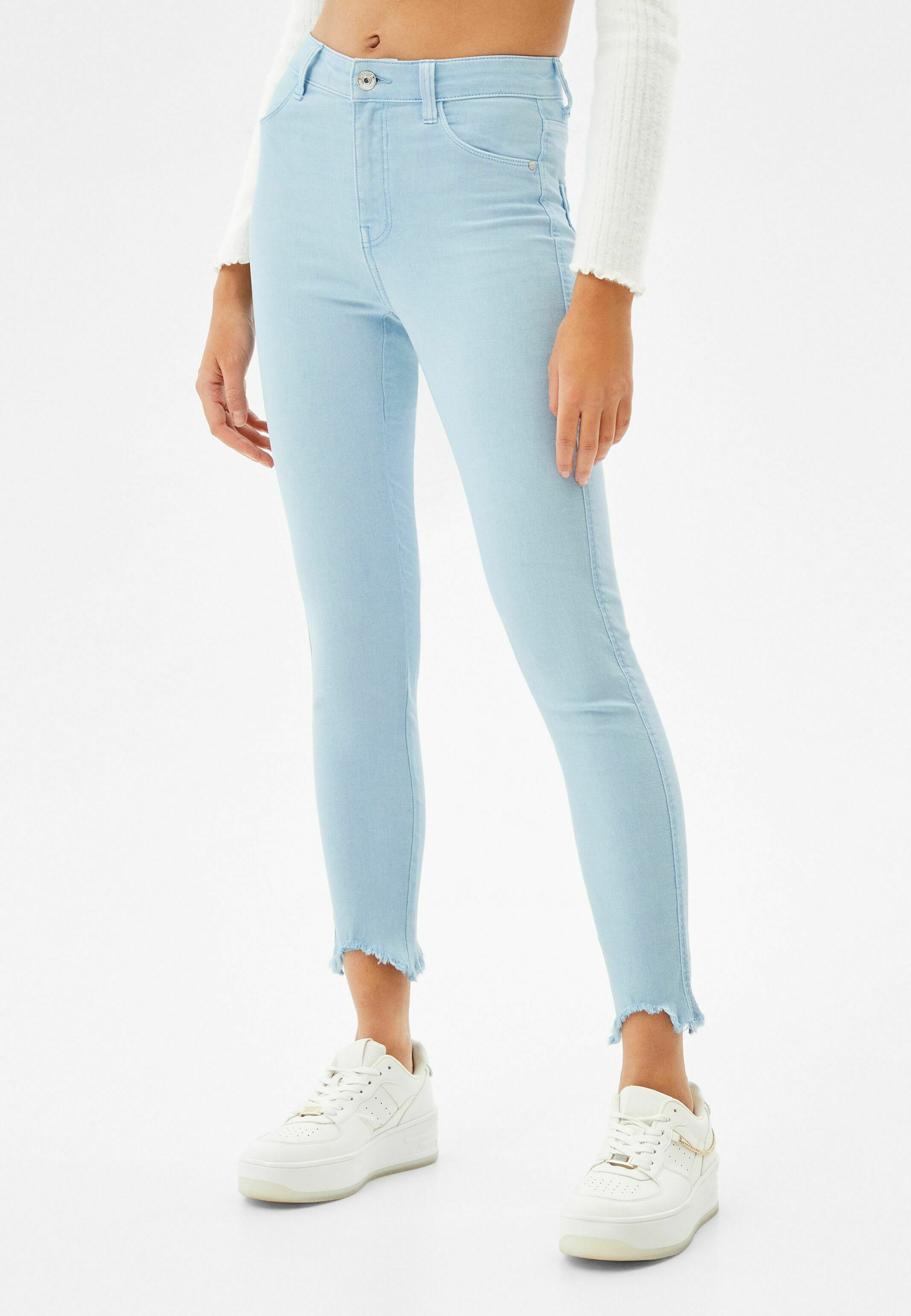 Bershka Jeans Skinny Fit - light blue/celeste - Zalando