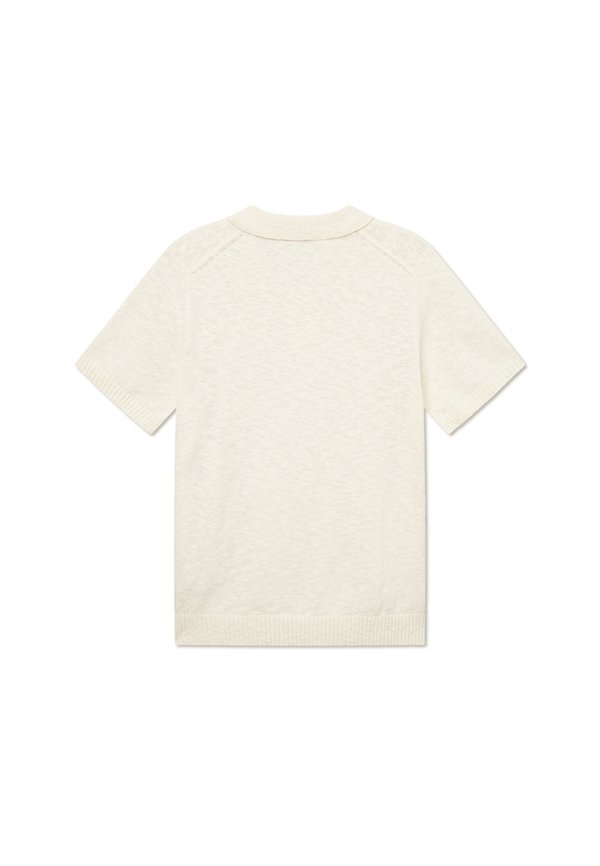 BRAD ZIPPER - Polo shirt - ivory3
