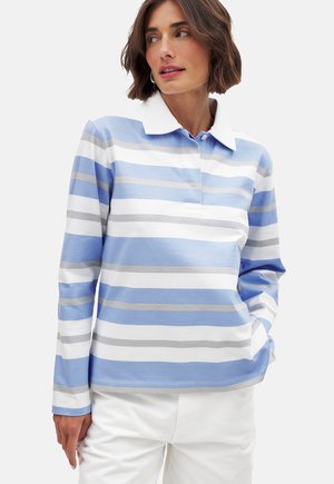 RUGBY - Long sleeved top - blue grey stripe