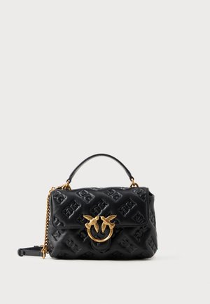 LOVE LADY PUFF MINI MONOGRAM - Kabelka - nero/gold-coloured